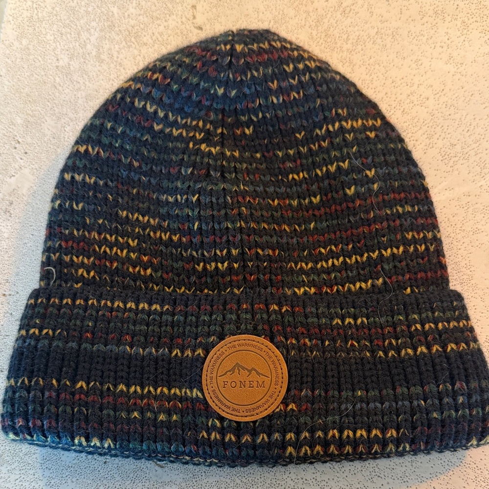 Fonem multicolor beanie from France